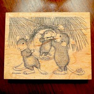 1999 House Mouse, Funny Face - Rubber Stamp